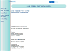 Tablet Screenshot of lcbc.faithweb.com