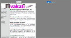 Desktop Screenshot of nyakati.faithweb.com