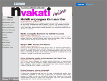 Tablet Screenshot of nyakati.faithweb.com