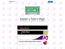 Tablet Screenshot of pageants.faithweb.com