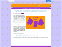 Tablet Screenshot of pet-orphanage.faithweb.com