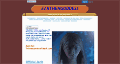 Desktop Screenshot of earthengoddess.faithweb.com