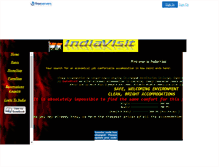 Tablet Screenshot of indiavisit.faithweb.com