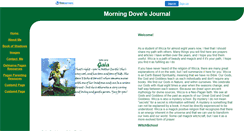 Desktop Screenshot of morningdove.faithweb.com