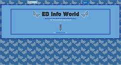 Desktop Screenshot of ebinfoworld.faithweb.com