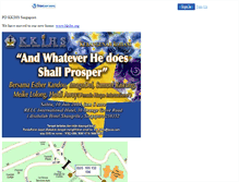 Tablet Screenshot of kkihs.faithweb.com