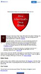 Mobile Screenshot of godsmen.faithweb.com
