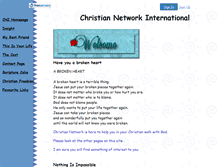 Tablet Screenshot of cni.faithweb.com
