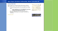 Desktop Screenshot of nhcf.faithweb.com