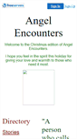 Mobile Screenshot of angelencounters.faithweb.com