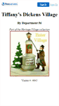 Mobile Screenshot of dickensvillage.faithweb.com