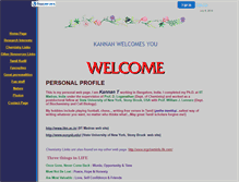 Tablet Screenshot of kannant.faithweb.com