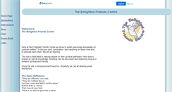Desktop Screenshot of enlightedfriendscentre.faithweb.com