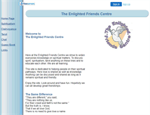 Tablet Screenshot of enlightedfriendscentre.faithweb.com