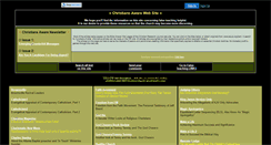 Desktop Screenshot of christiansaware.faithweb.com