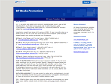 Tablet Screenshot of bpbooks.faithweb.com
