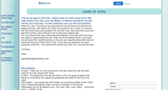 Desktop Screenshot of gemsofhope.faithweb.com