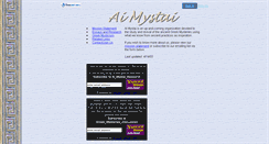 Desktop Screenshot of ai-mystai.faithweb.com