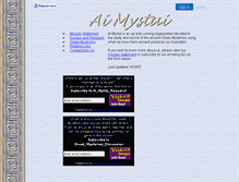 Tablet Screenshot of ai-mystai.faithweb.com