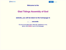 Tablet Screenshot of gladtidingsag.faithweb.com