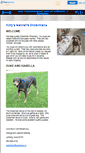 Mobile Screenshot of kittysdobermans.faithweb.com