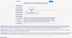 Desktop Screenshot of finderskeepers.faithweb.com