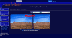 Desktop Screenshot of joshuatreeministries.faithweb.com