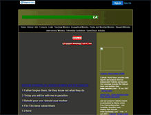 Tablet Screenshot of crossofcalvaryunical.faithweb.com