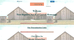 Desktop Screenshot of first-baptist.faithweb.com