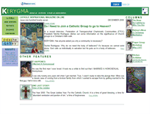 Tablet Screenshot of kerygma.faithweb.com