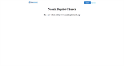 Desktop Screenshot of noankbaptistchurch.faithweb.com