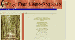 Desktop Screenshot of faithpresbitero.faithweb.com