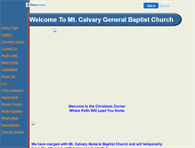 Tablet Screenshot of efgbc.faithweb.com