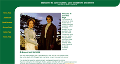 Desktop Screenshot of janeausten.faithweb.com