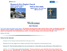 Tablet Screenshot of hammock1stbaptist.faithweb.com