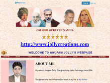 Tablet Screenshot of jollycreations.faithweb.com