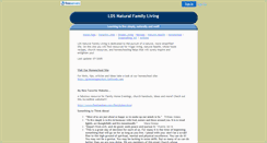 Desktop Screenshot of ldsnaturalfamilyliving.faithweb.com