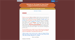 Desktop Screenshot of judgmentthegospel.faithweb.com