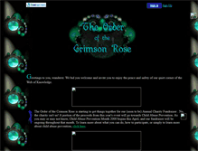 Tablet Screenshot of crimsonrose.faithweb.com