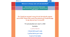 Desktop Screenshot of kamgalabs.faithweb.com
