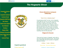 Tablet Screenshot of hogwartsghost.faithweb.com