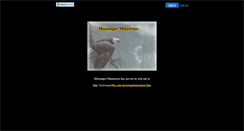 Desktop Screenshot of messengerministries.faithweb.com