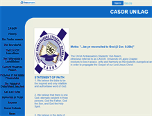 Tablet Screenshot of casor.faithweb.com
