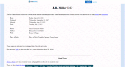 Desktop Screenshot of jr-miller.faithweb.com