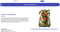 Desktop Screenshot of cherubcorner.faithweb.com