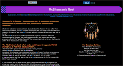Desktop Screenshot of mcshaman.faithweb.com