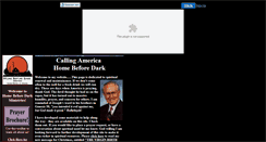 Desktop Screenshot of homebeforedark.faithweb.com