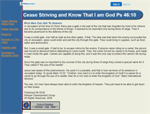Tablet Screenshot of ceasestriving.faithweb.com