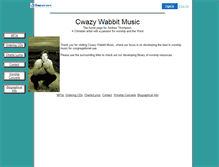 Tablet Screenshot of cwazywabbit.faithweb.com