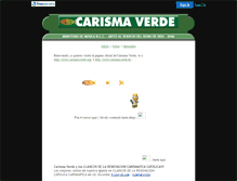 Tablet Screenshot of carismaverde.faithweb.com